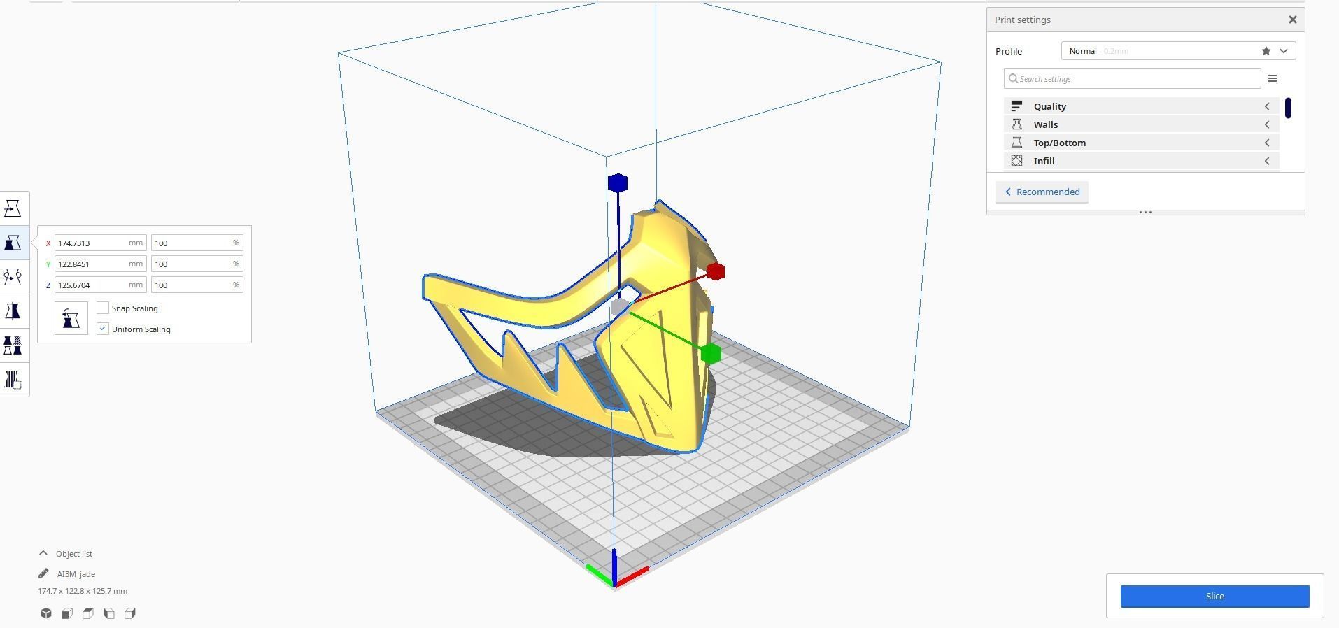 Mask for 3D Print like Jade from Mortal Kombat 11 3D print model_6