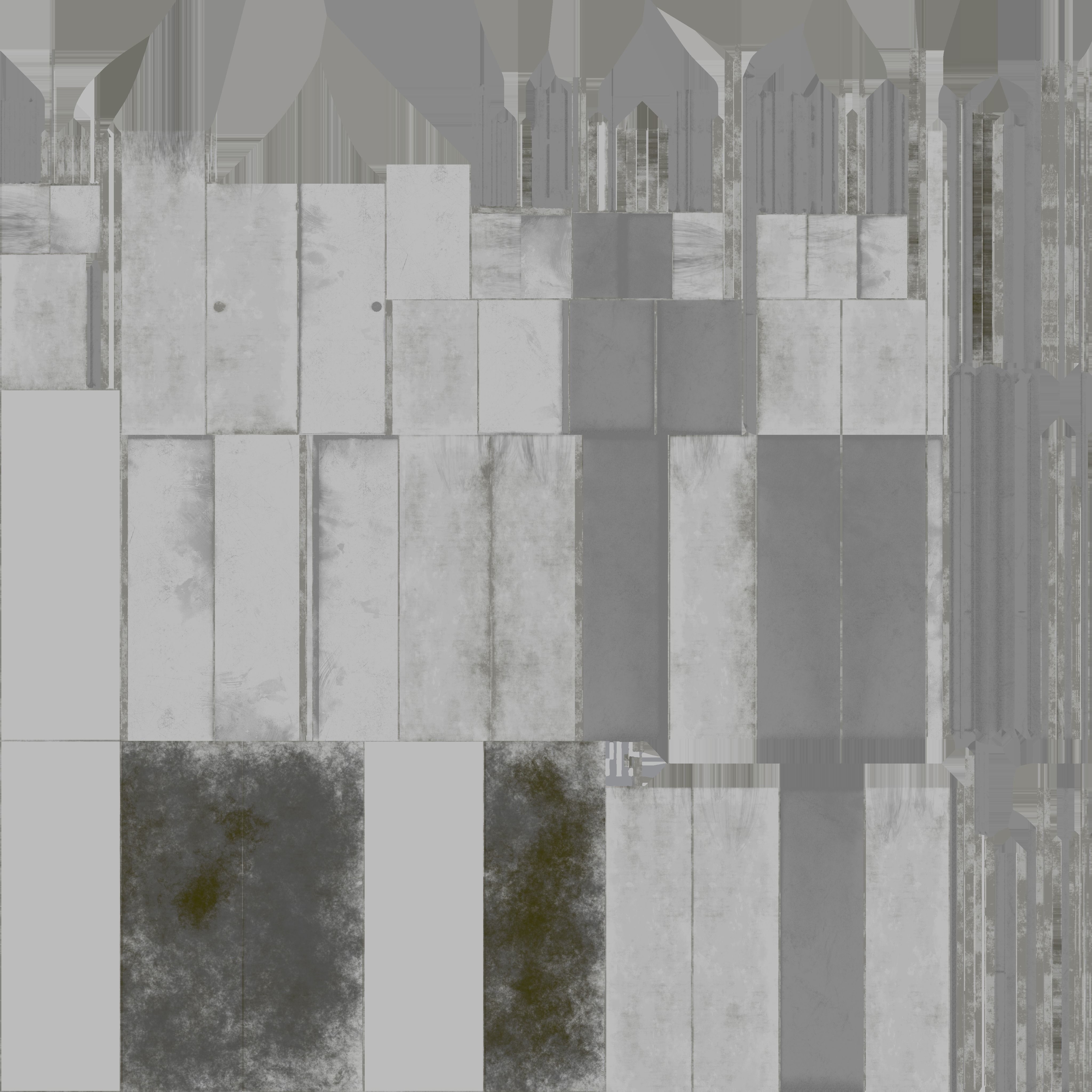 Industrial modular office Low-poly 3D model_5