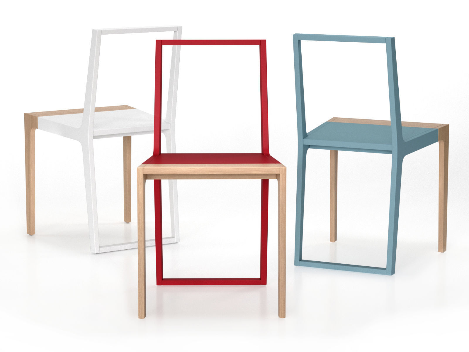 Skin Chair 3D model_2