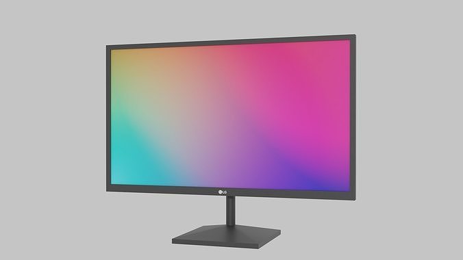 LG 22MK400H 21 5 Display Free 3D model
