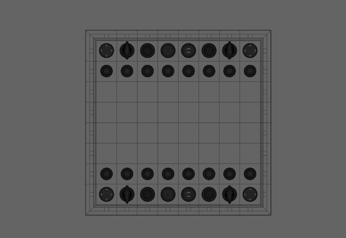 Chess Game Complete - Jogo de Xadrez 3D model_22