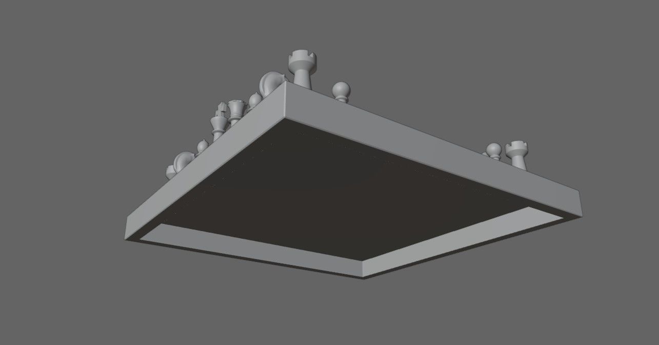 Chess Game Complete - Jogo de Xadrez 3D model_20