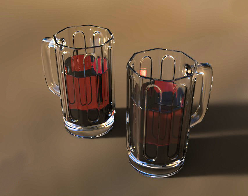 Beer mug Free 3D model_1
