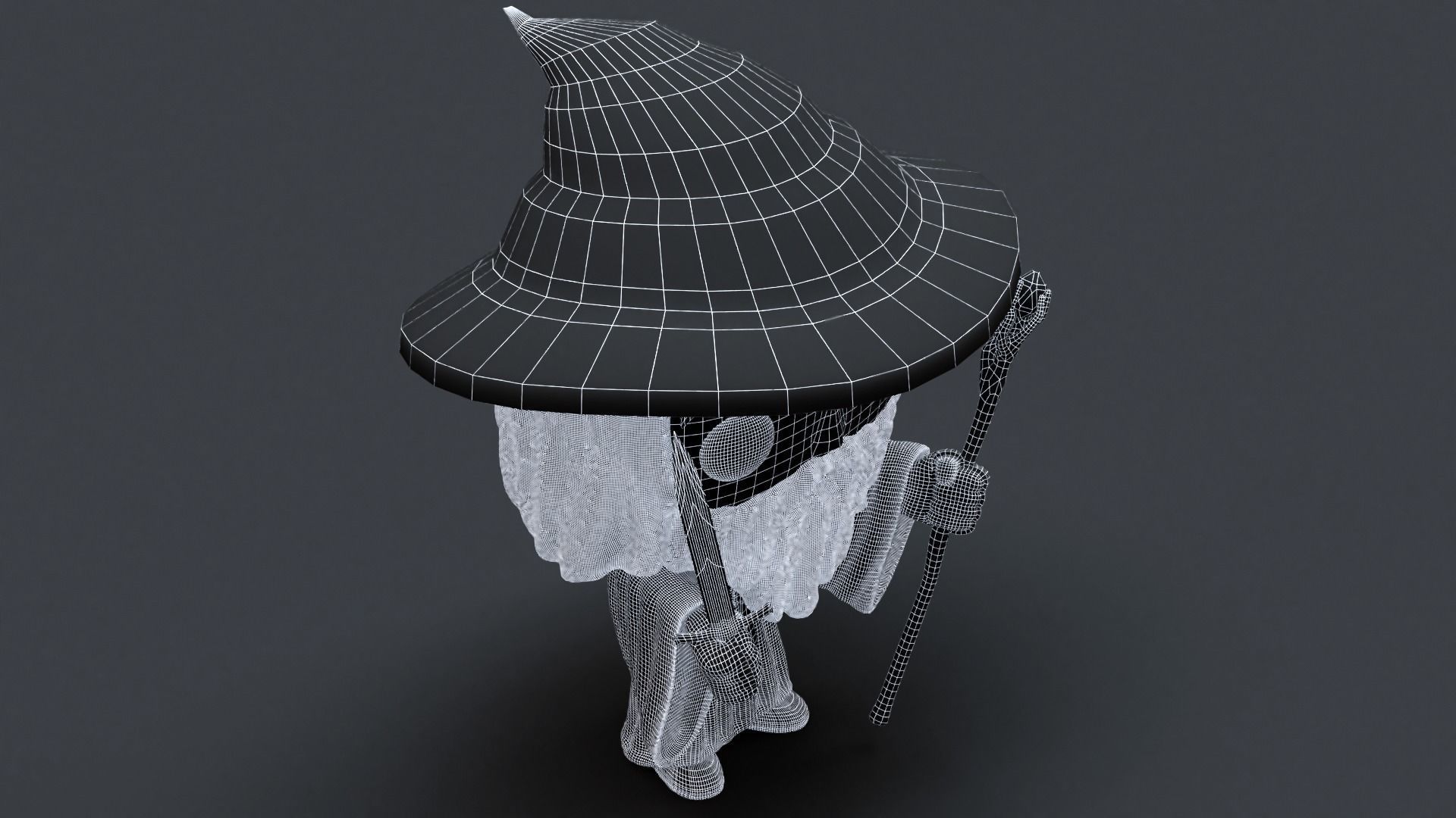 Funko Gandalf 3D model_15