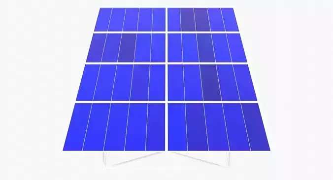 Solar Panel Free 3D model