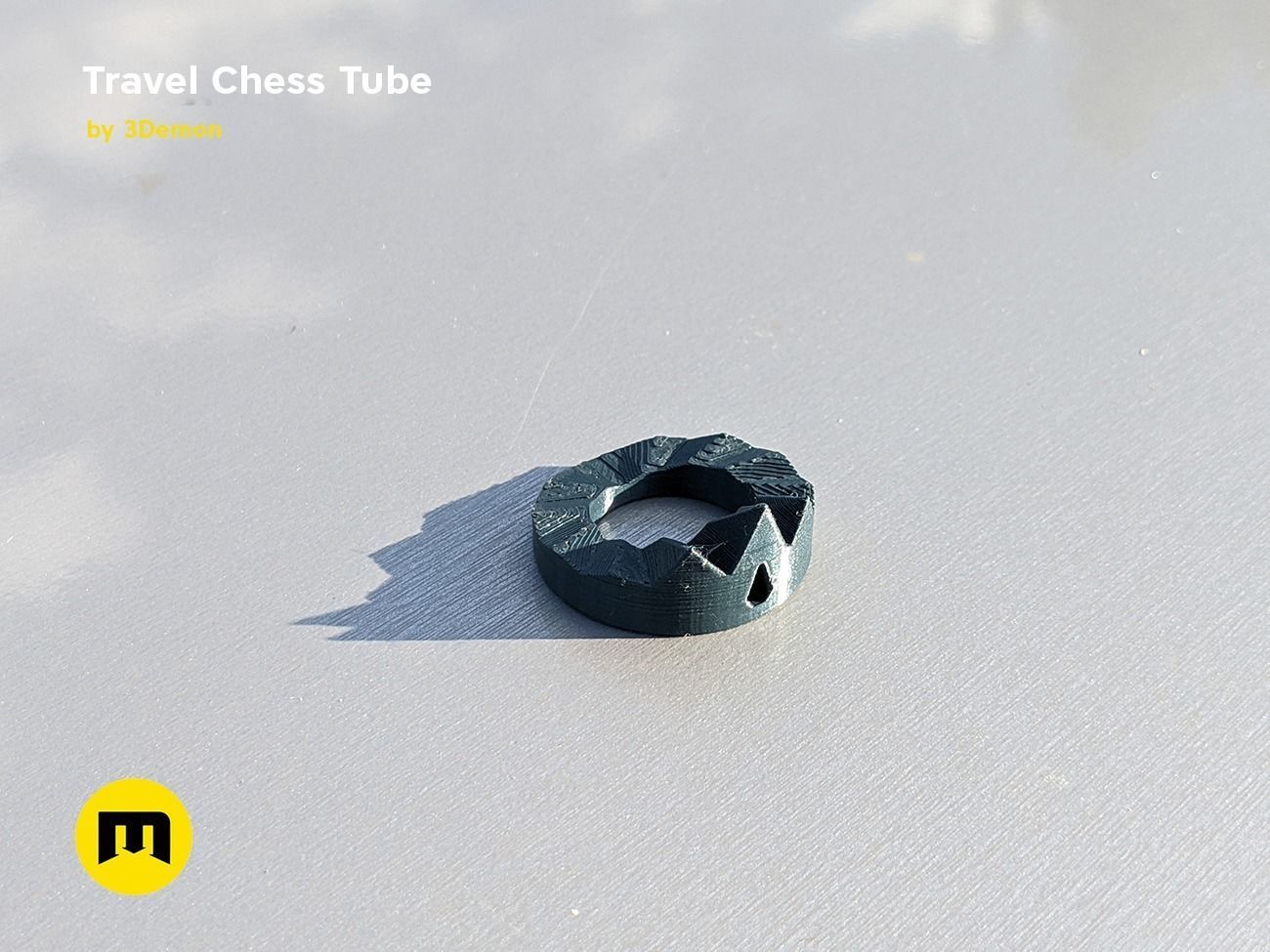 Travel Chess Tube Free 3D print model_28