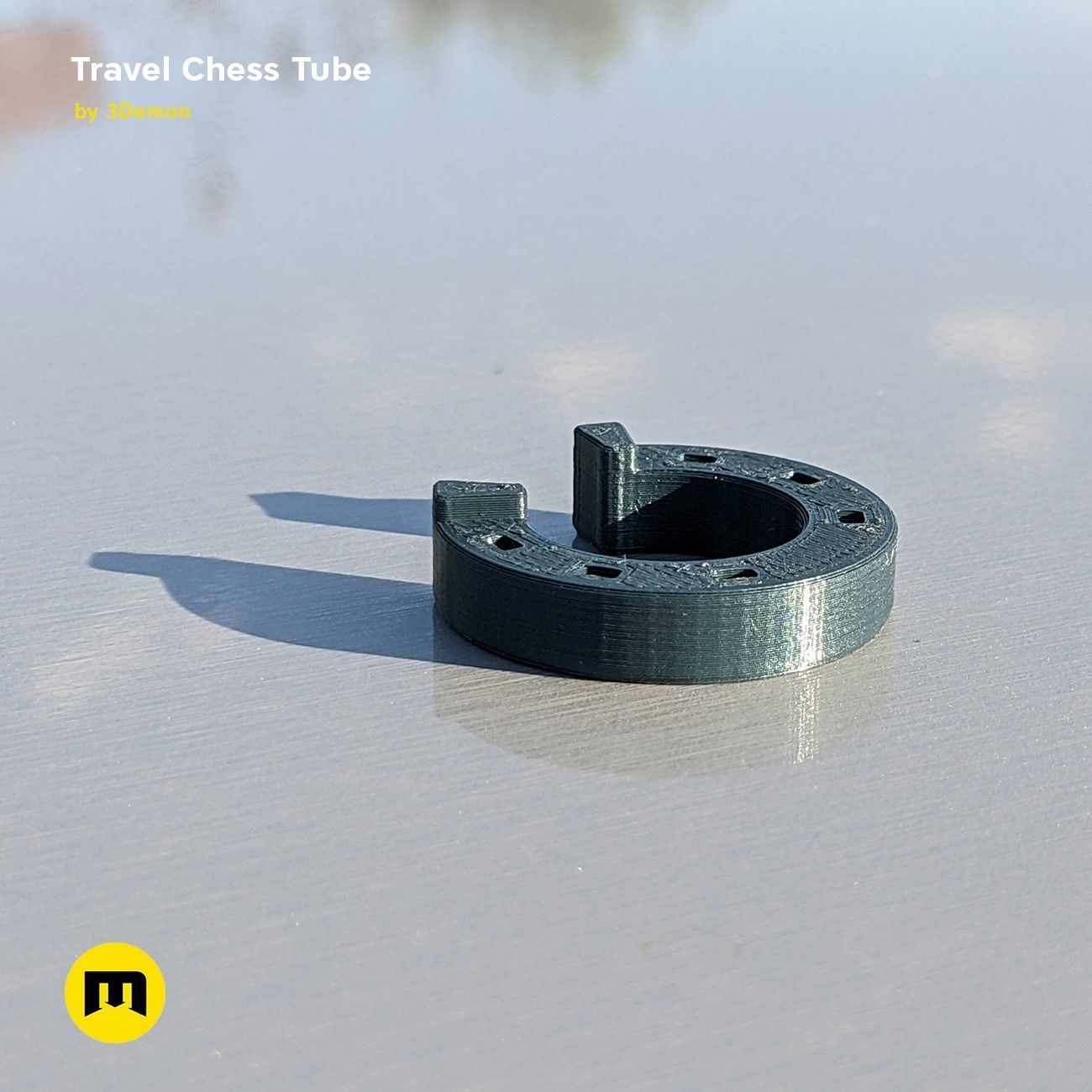 Travel Chess Tube Free 3D print model_14