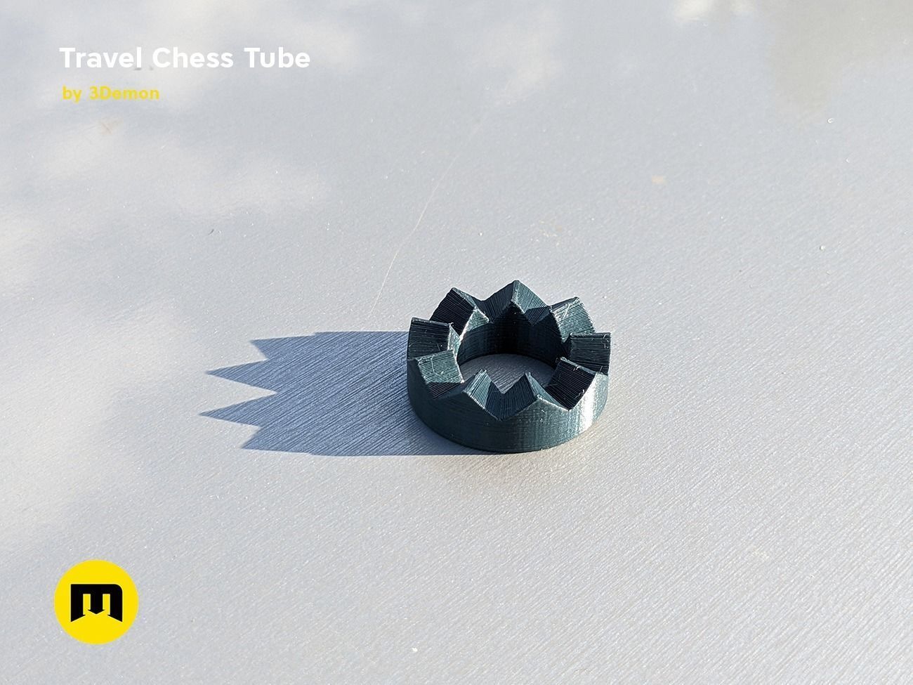 Travel Chess Tube Free 3D print model_25