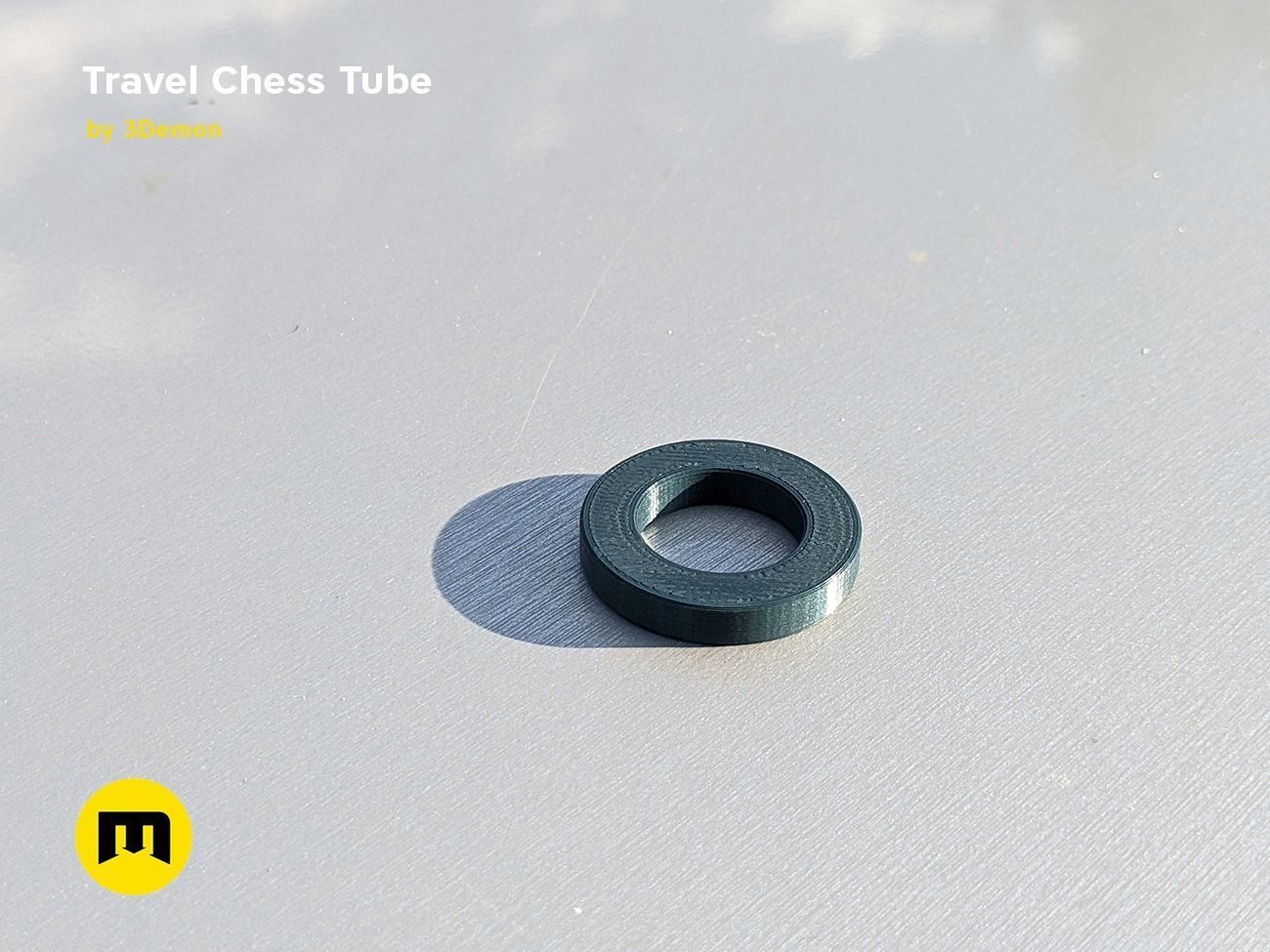 Travel Chess Tube Free 3D print model_30