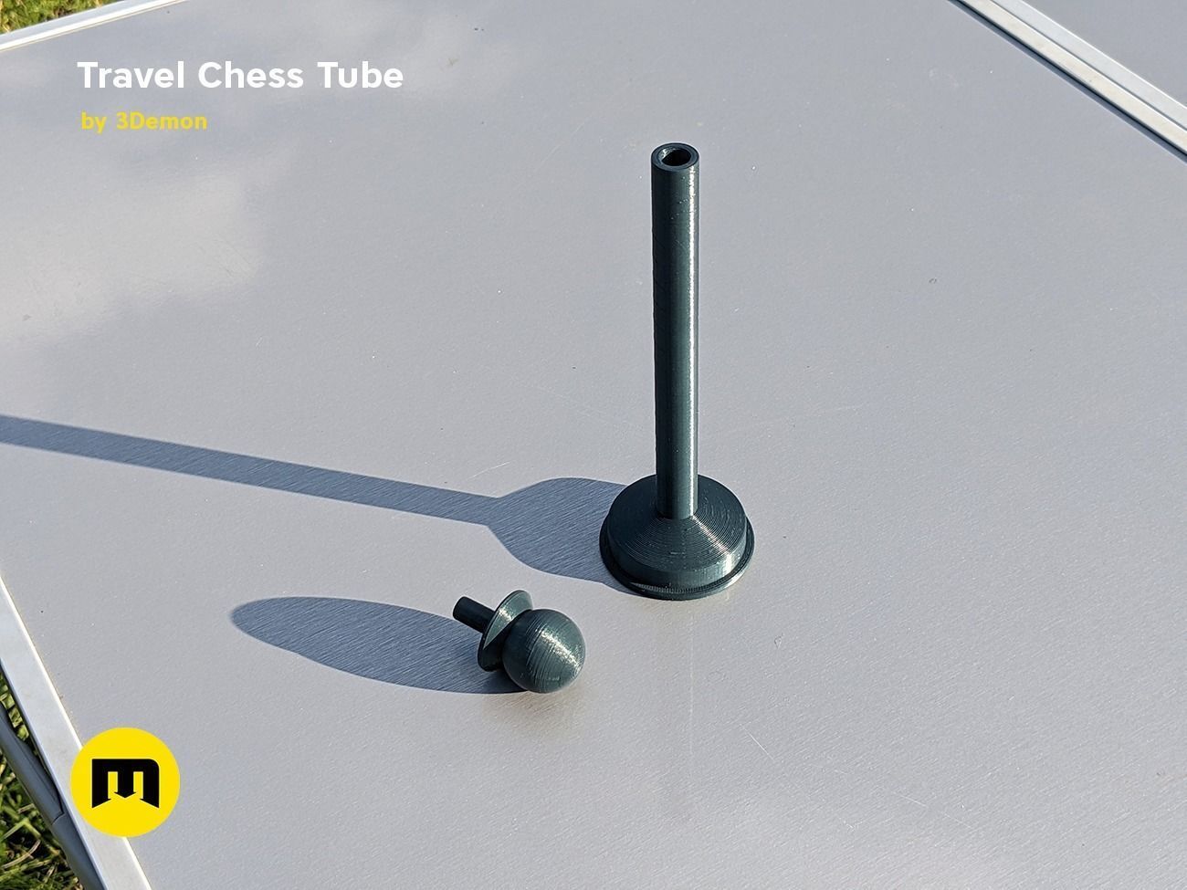 Travel Chess Tube Free 3D print model_17