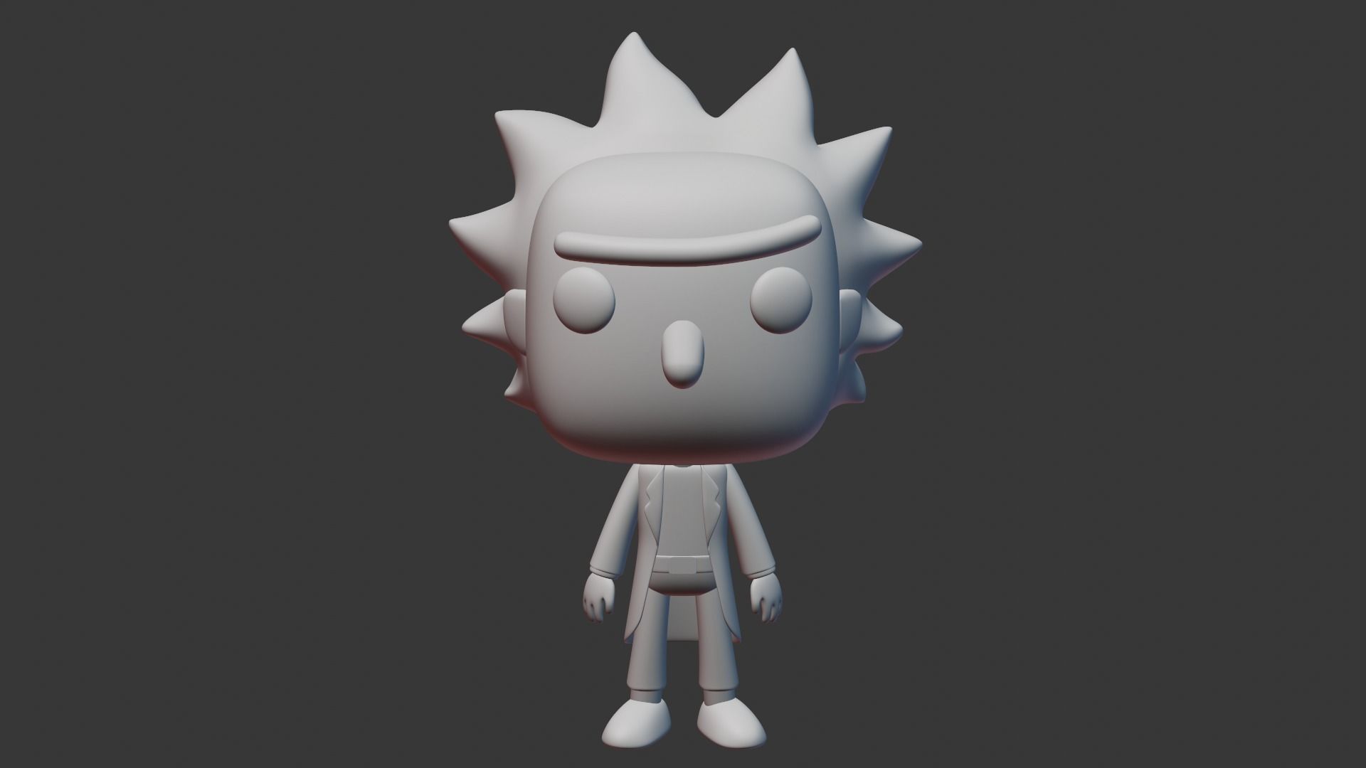 Funko Rick 3D model_10