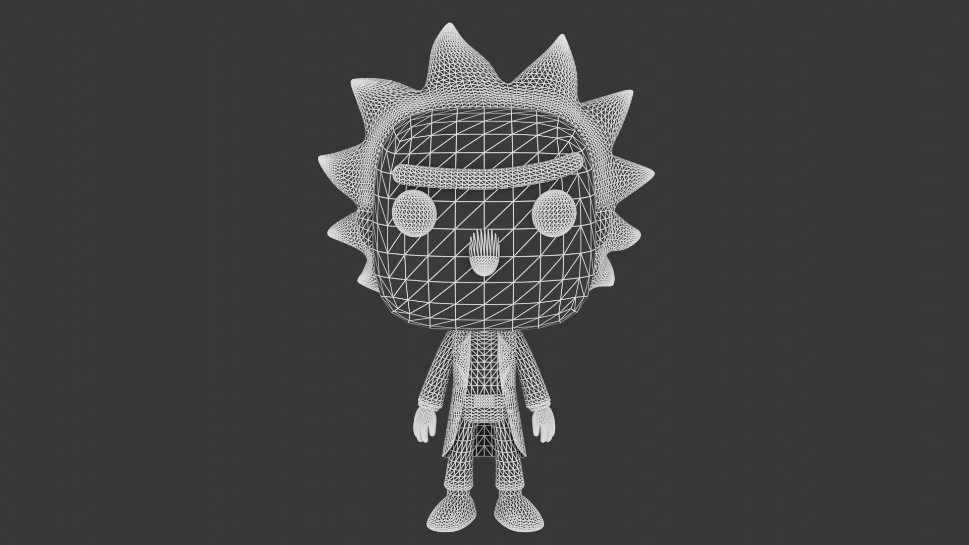 Funko Rick 3D model_15