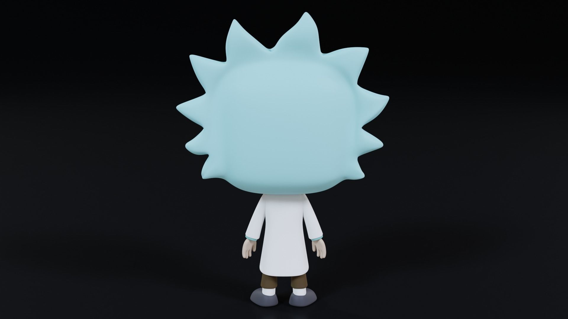 Funko Rick 3D model_8