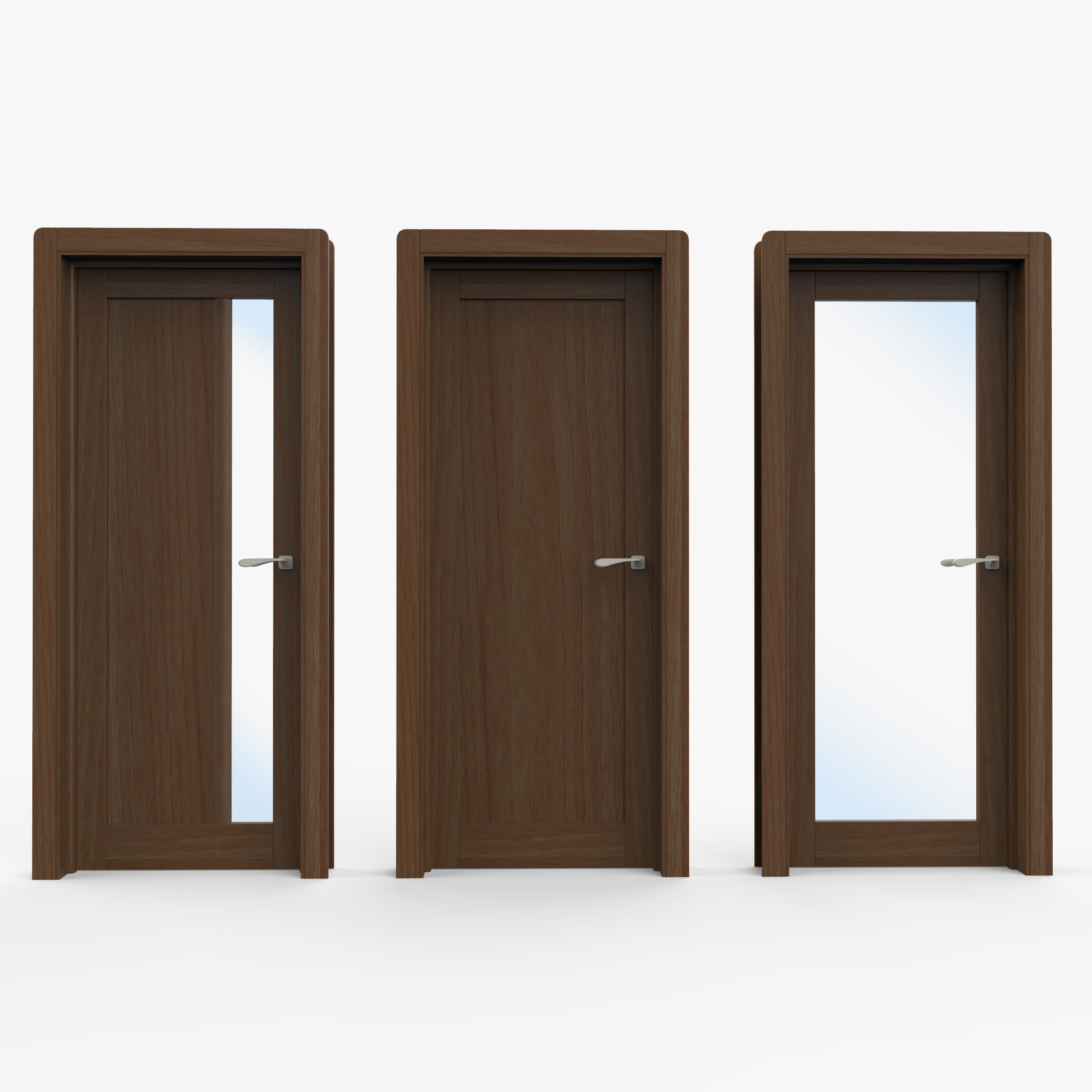 Interior door Papa Carlo 3D model_2