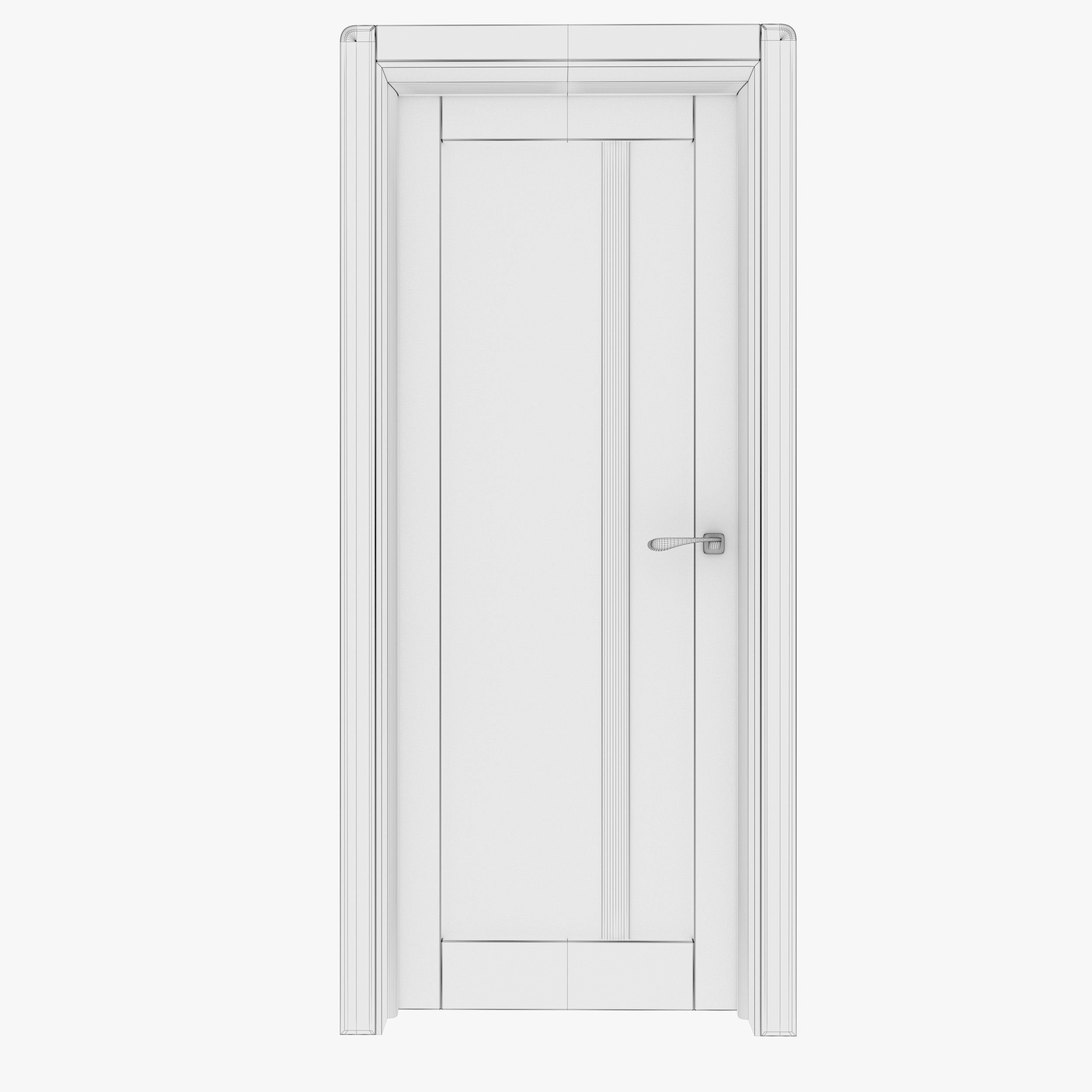 Interior door Papa Carlo 3D model_23