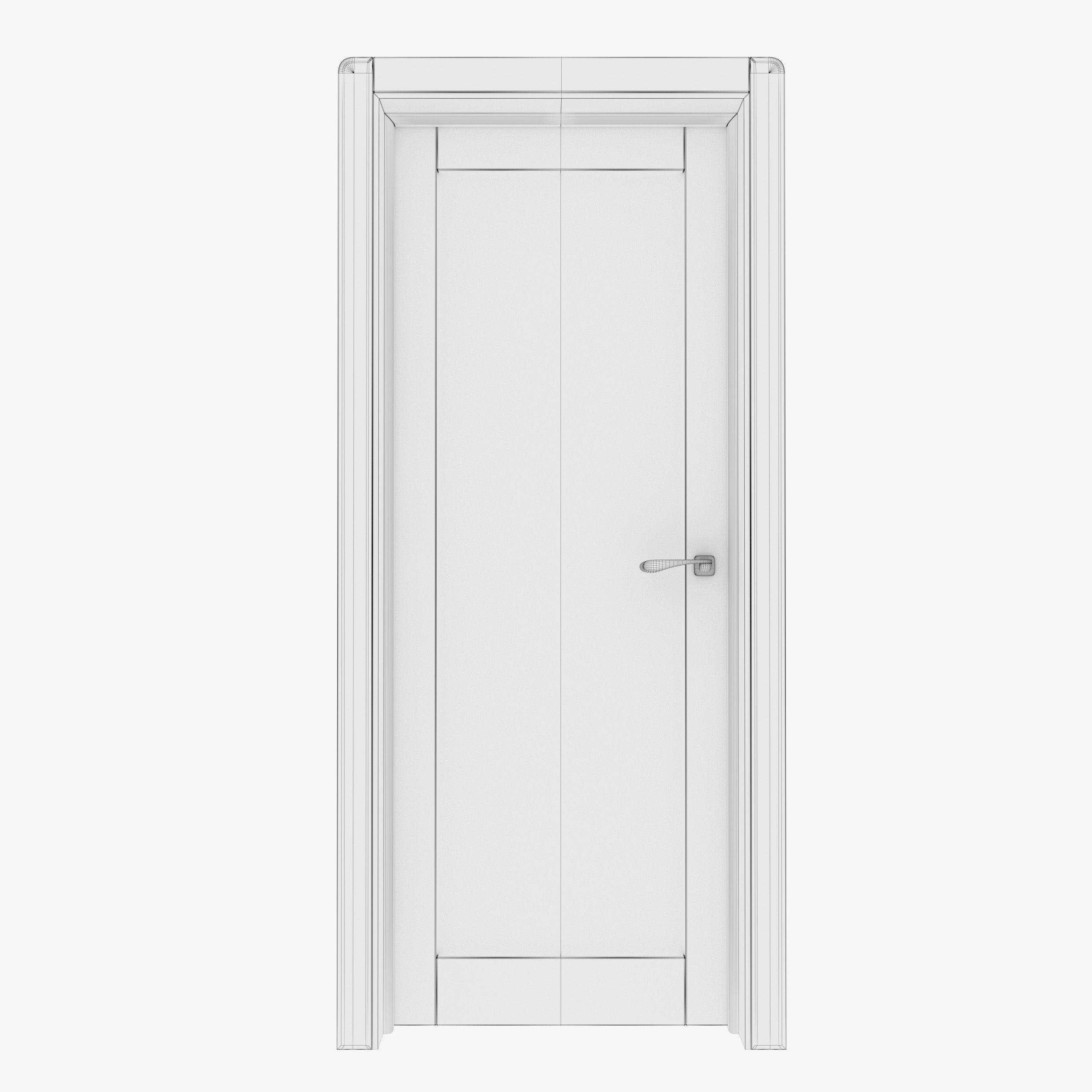 Interior door Papa Carlo 3D model_19