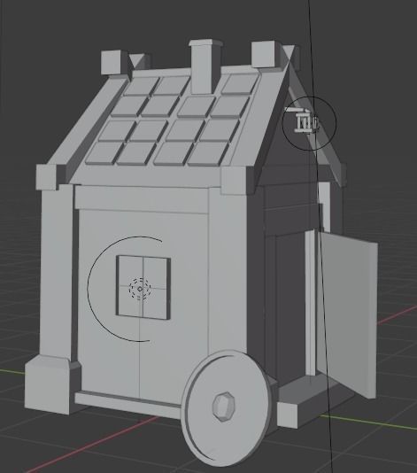 Viking House Free low-poly 3D model_14