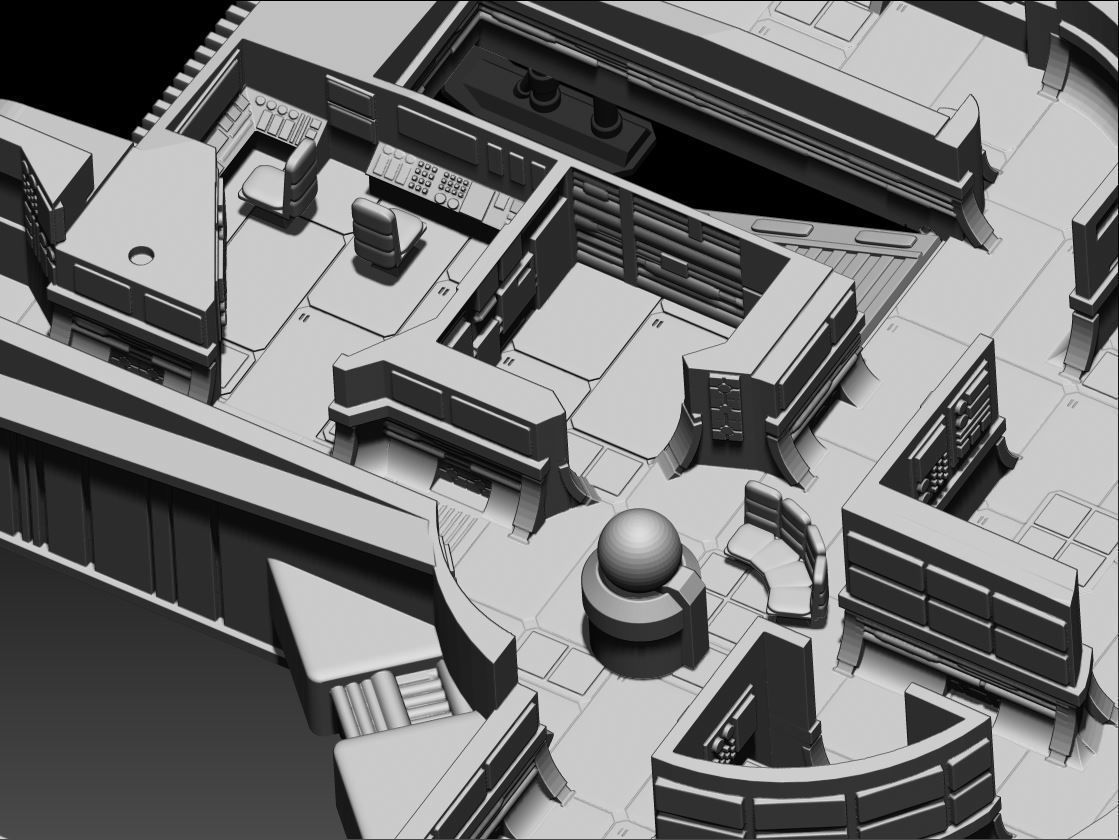 Epic Hawk Freighter 3D print model_7