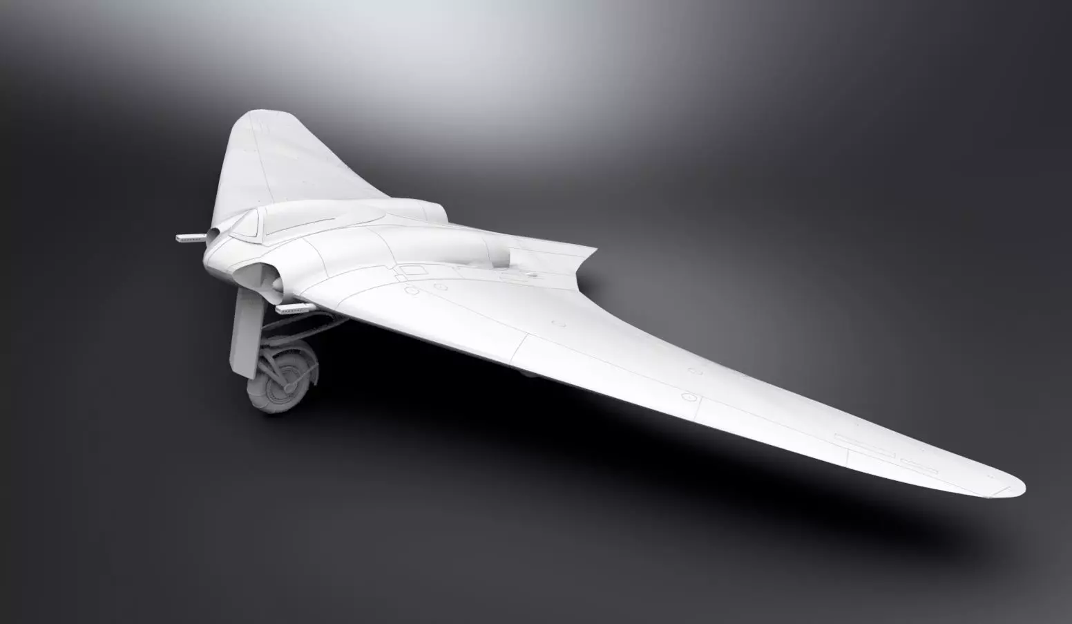 Horten Ho 229 Scale model 3D print model_0