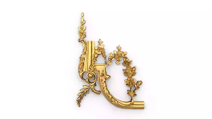 Classic decor ornament 68 3D model