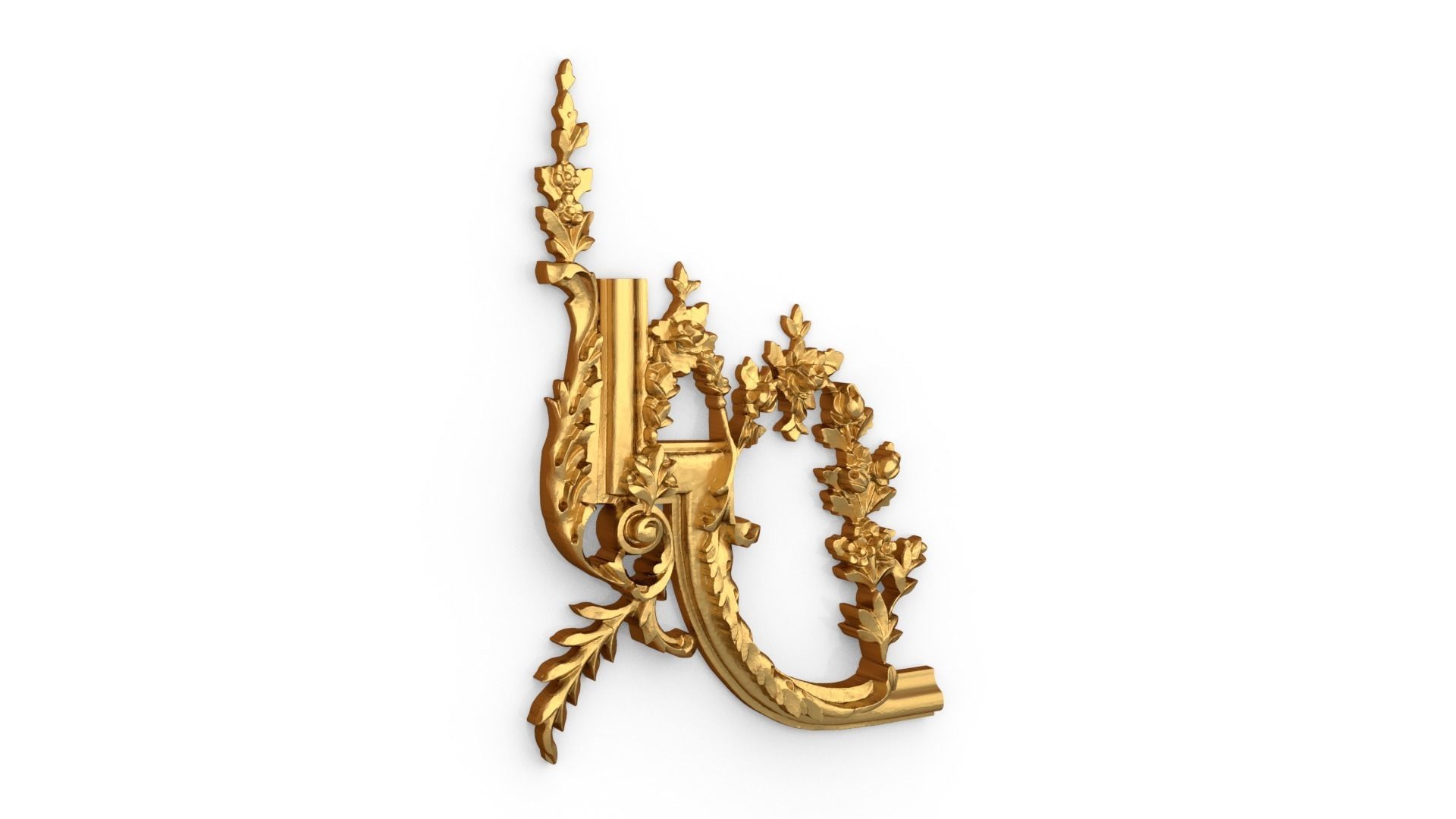 Classic decor ornament 68 3D model_1