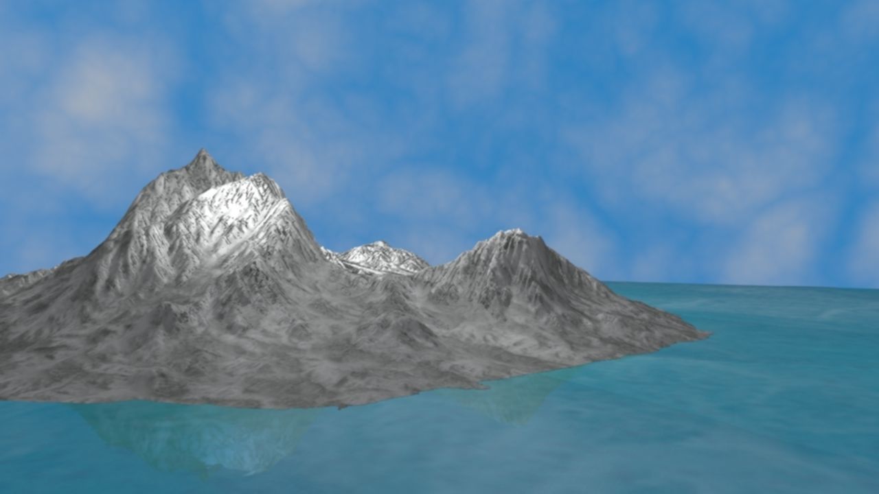 NMA Island Rock 002 Gray Preset 01 Low-poly 3D model_4