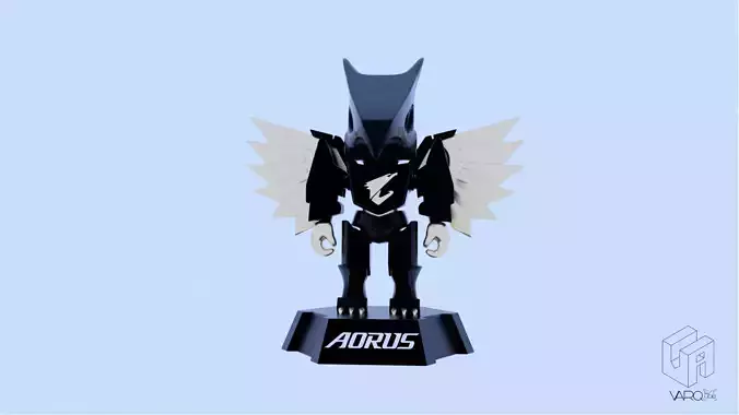 AORUS PET 2 3D print model