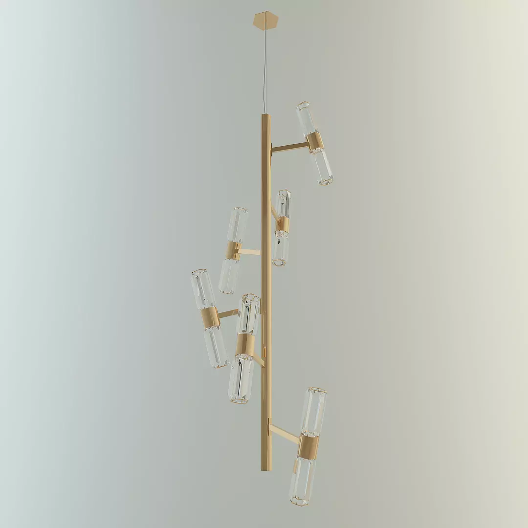 LUXURY PENDANT LIGHT  3D model_0
