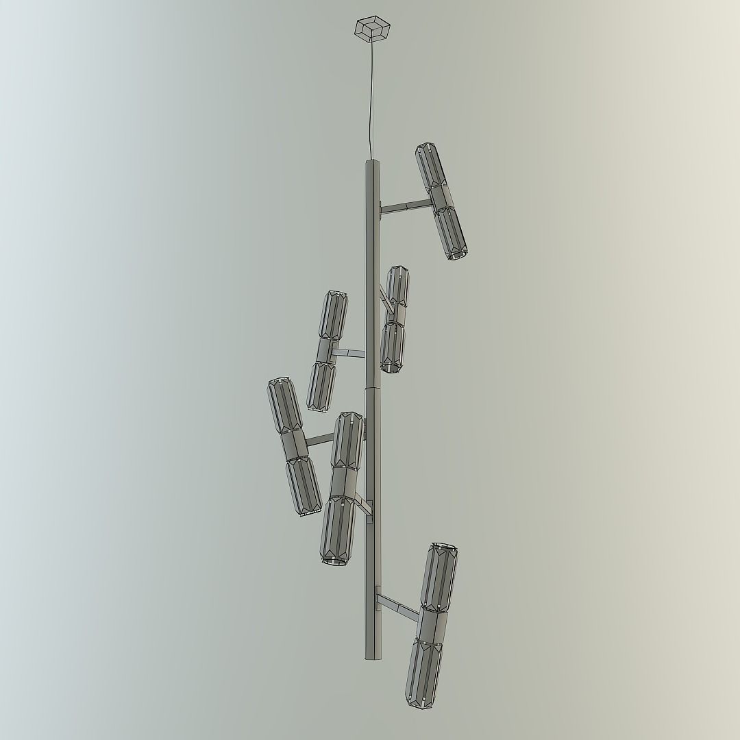 LUXURY PENDANT LIGHT  3D model_1