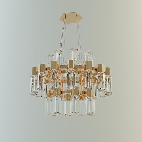 LUXURY CHANDELIER  3D model