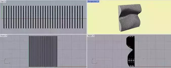 FACADE PANELING - VERTICAL LOUVERS