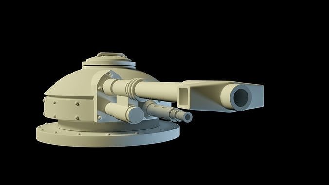  Skorpius disintegrator turret 3D print model