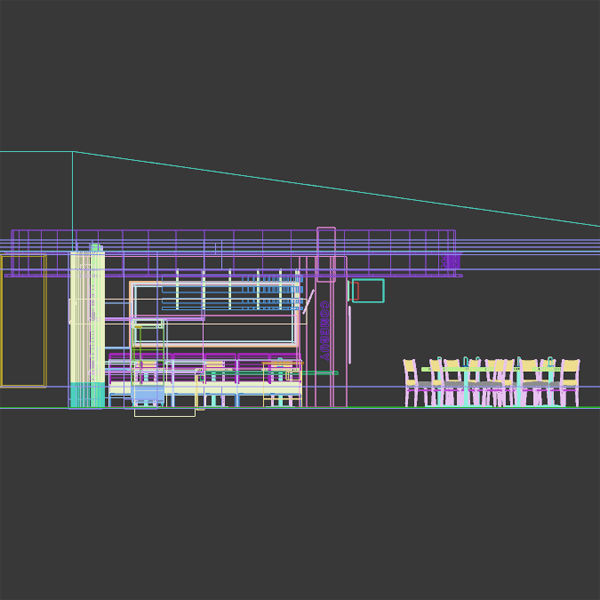 Fast Food Kiosk 3D model_5