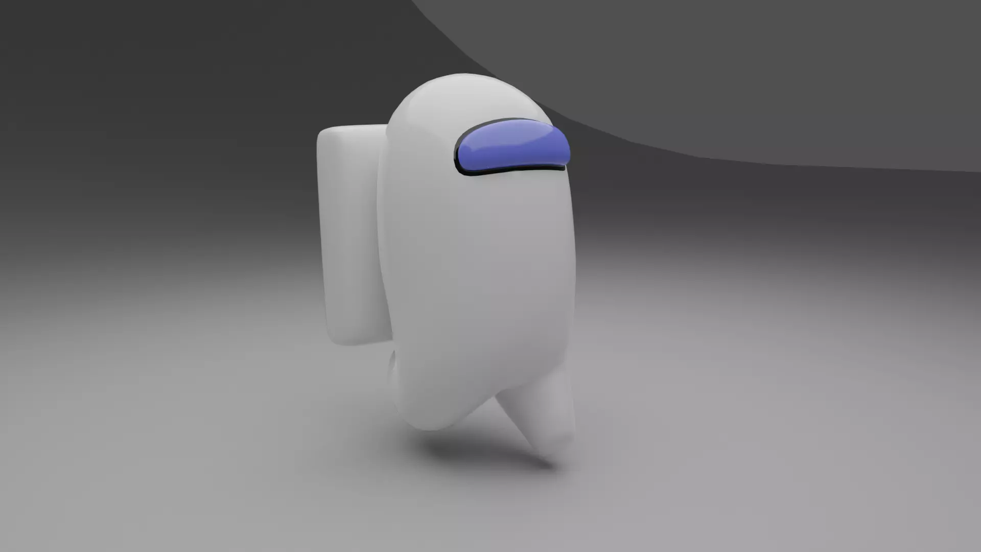 Among Us  - Character Rigged Low-poly 3D model_0