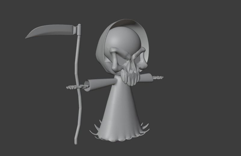 grim scary character 3D model_3