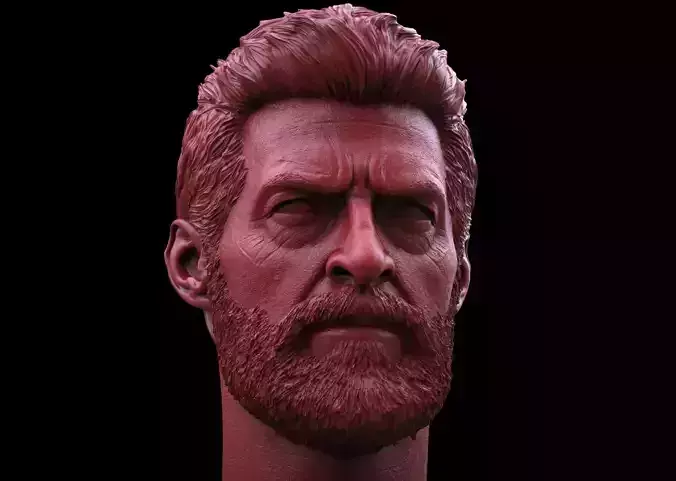 Logan Hugh jackman Head 