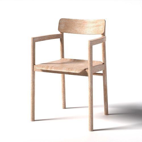 Post Chair - Model 3445 by PBRSH 3D model