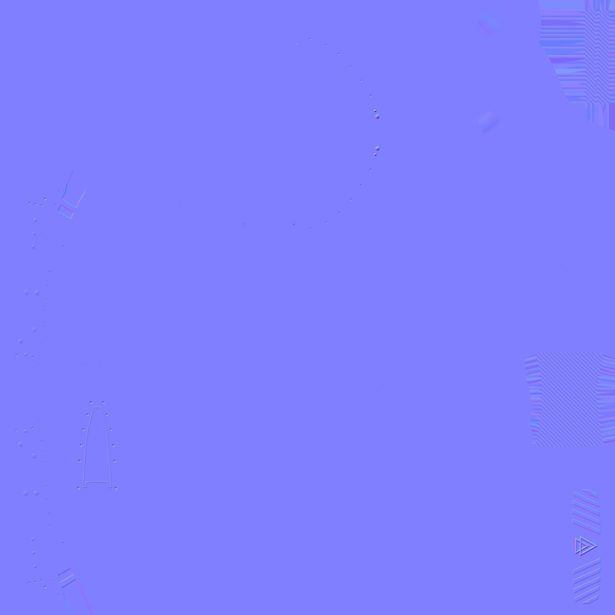 SciFi Brain Helmet 07 Blue Cartoon - Character Design Fashion Low-poly 3D model_20