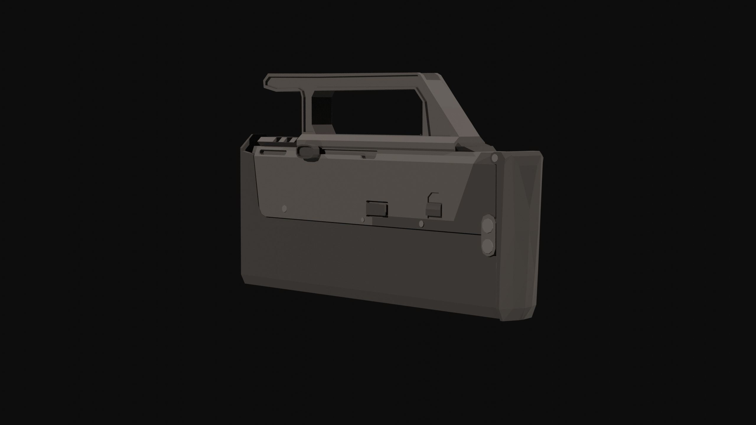 FMG-9 Low Poly Low-poly 3D model_3