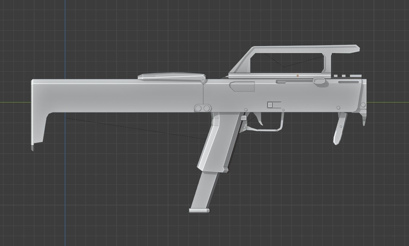FMG-9 Low Poly Low-poly 3D model_17