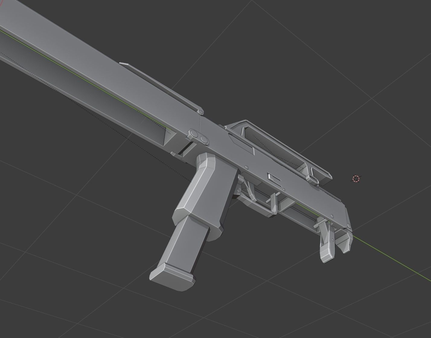 FMG-9 Low Poly Low-poly 3D model_12