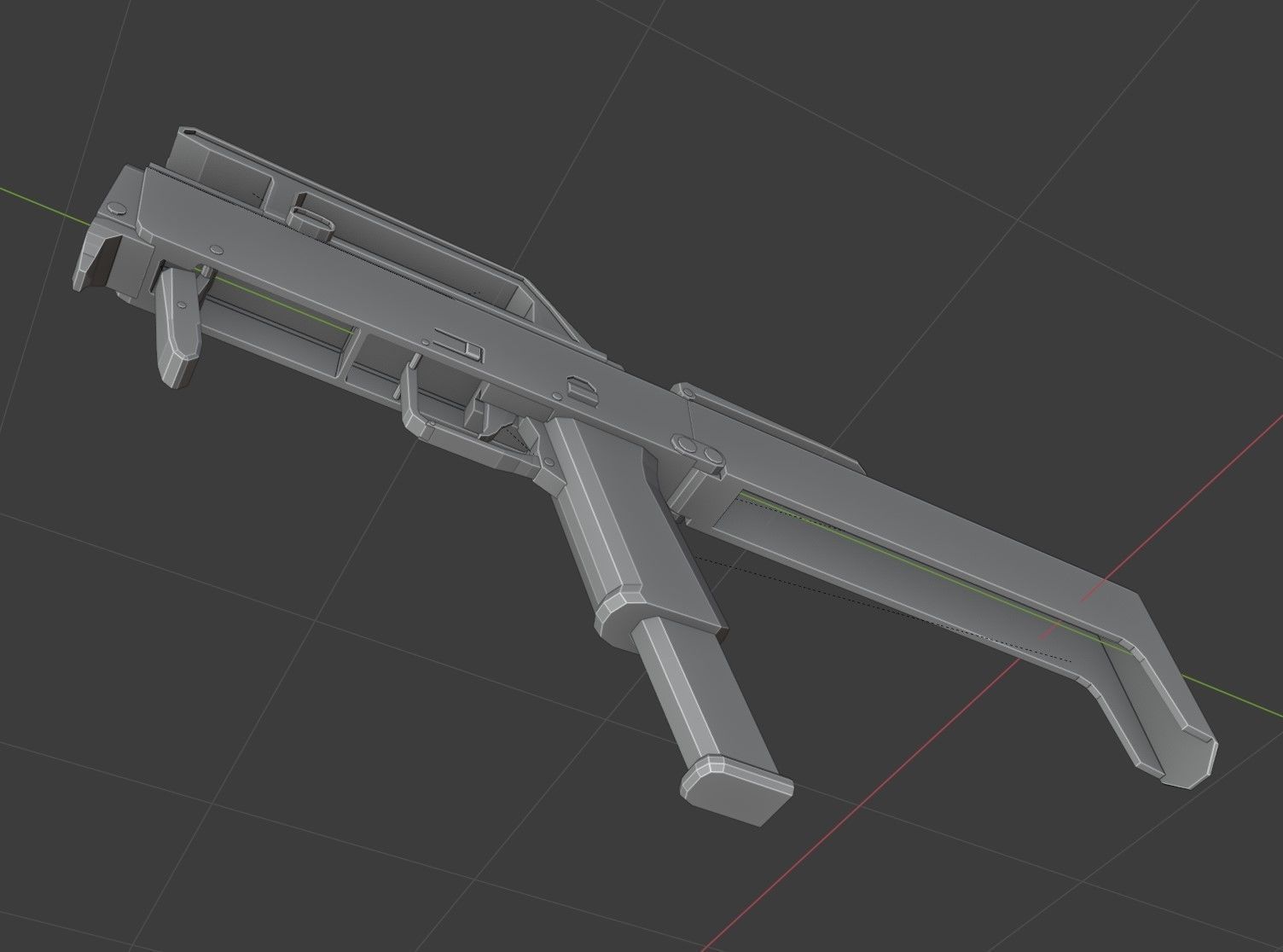 FMG-9 Low Poly Low-poly 3D model_11