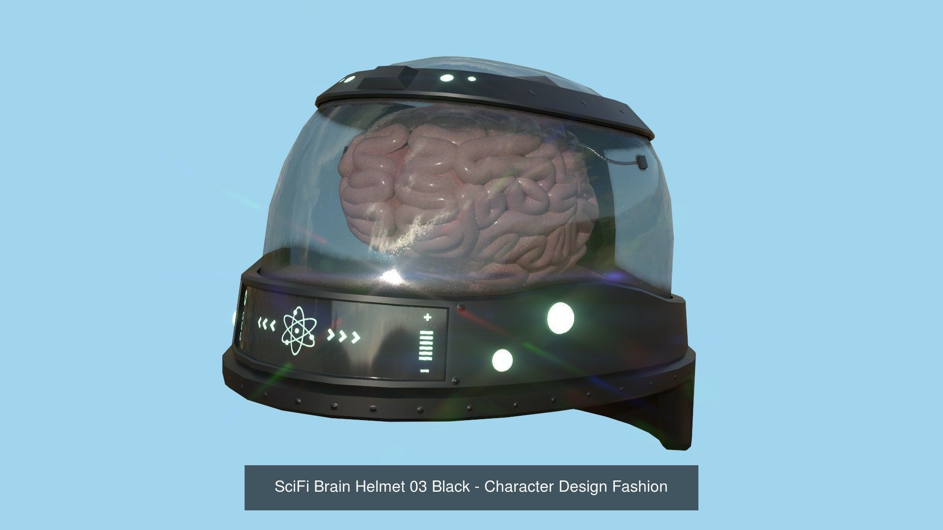 08 SciFi Brain Helmet Collection - Character Design Fashion _5