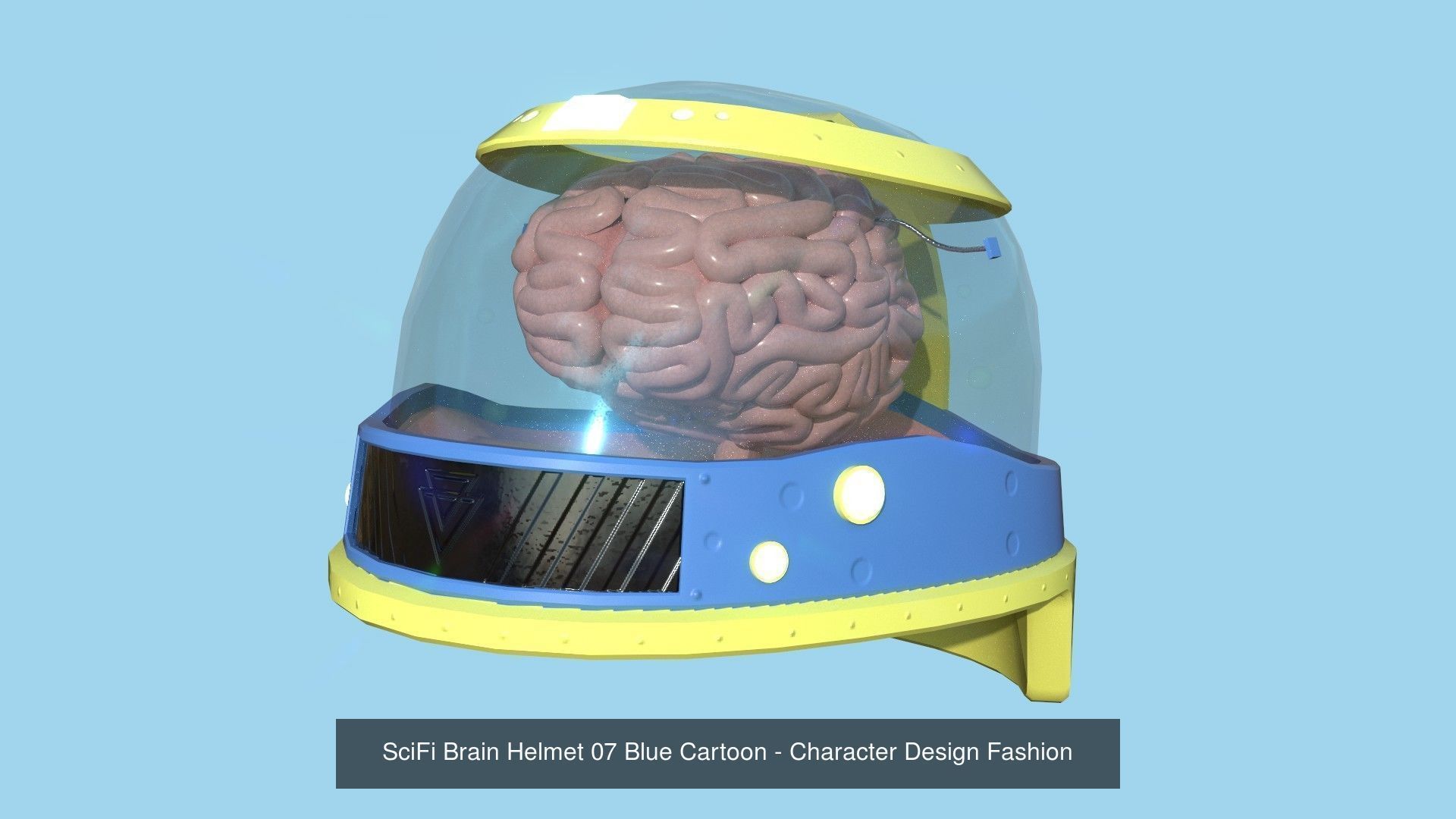 08 SciFi Brain Helmet Collection - Character Design Fashion _13