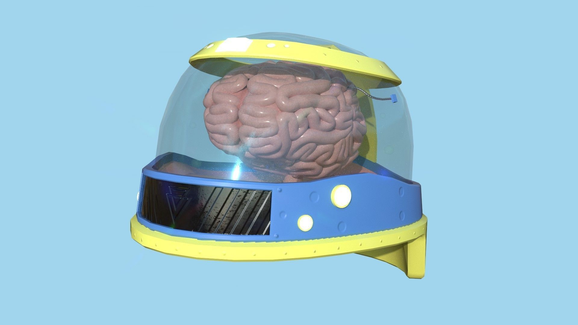 08 SciFi Brain Helmet Collection - Character Design Fashion _10