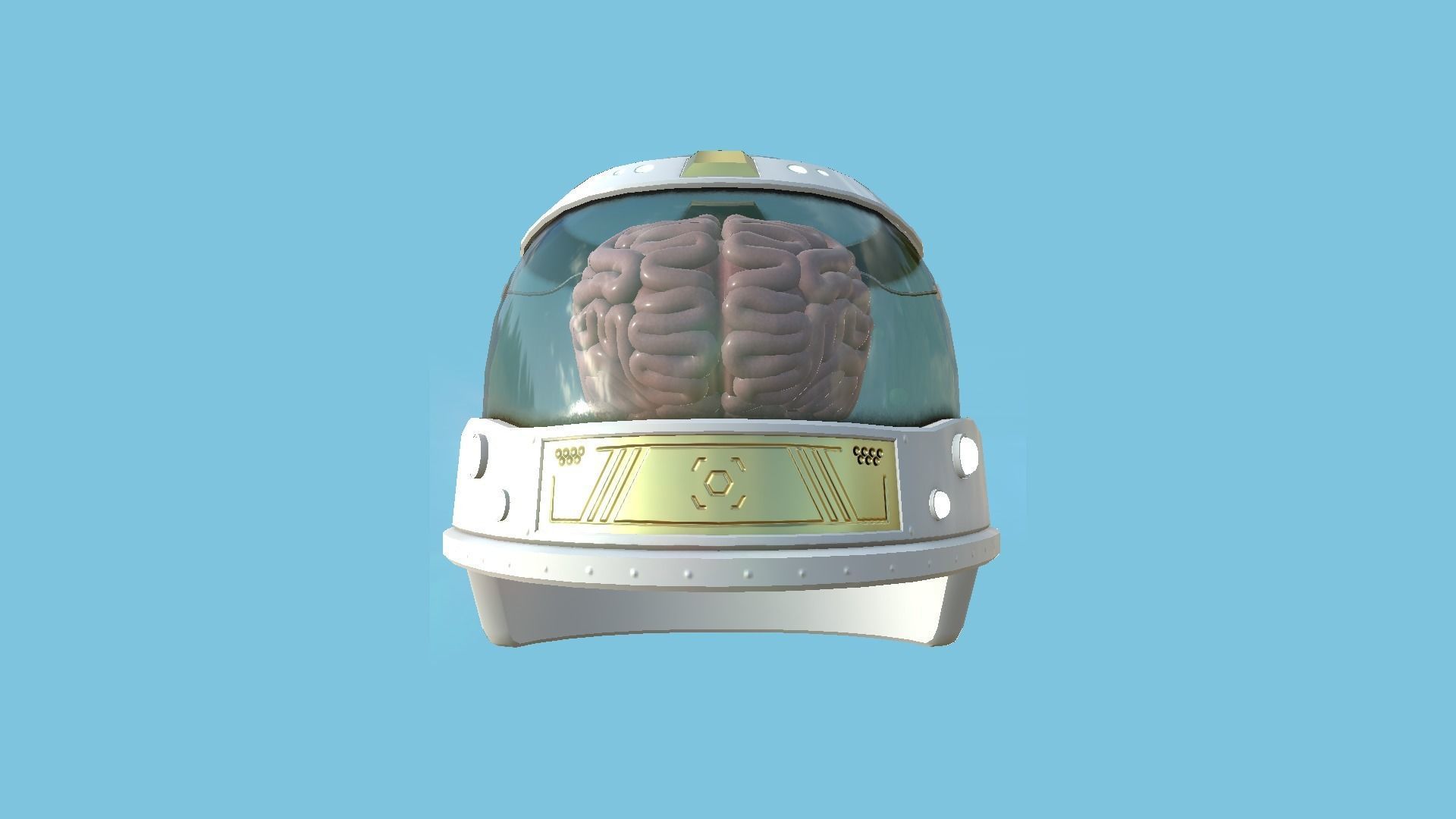 08 SciFi Brain Helmet Collection - Character Design Fashion _41
