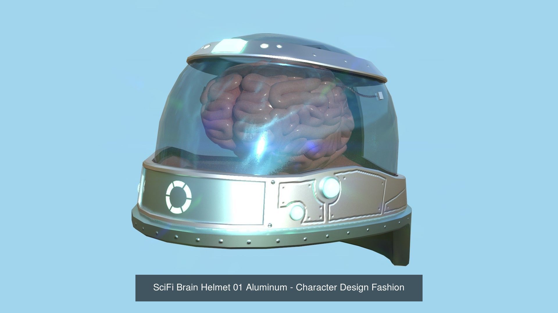 08 SciFi Brain Helmet Collection - Character Design Fashion _1