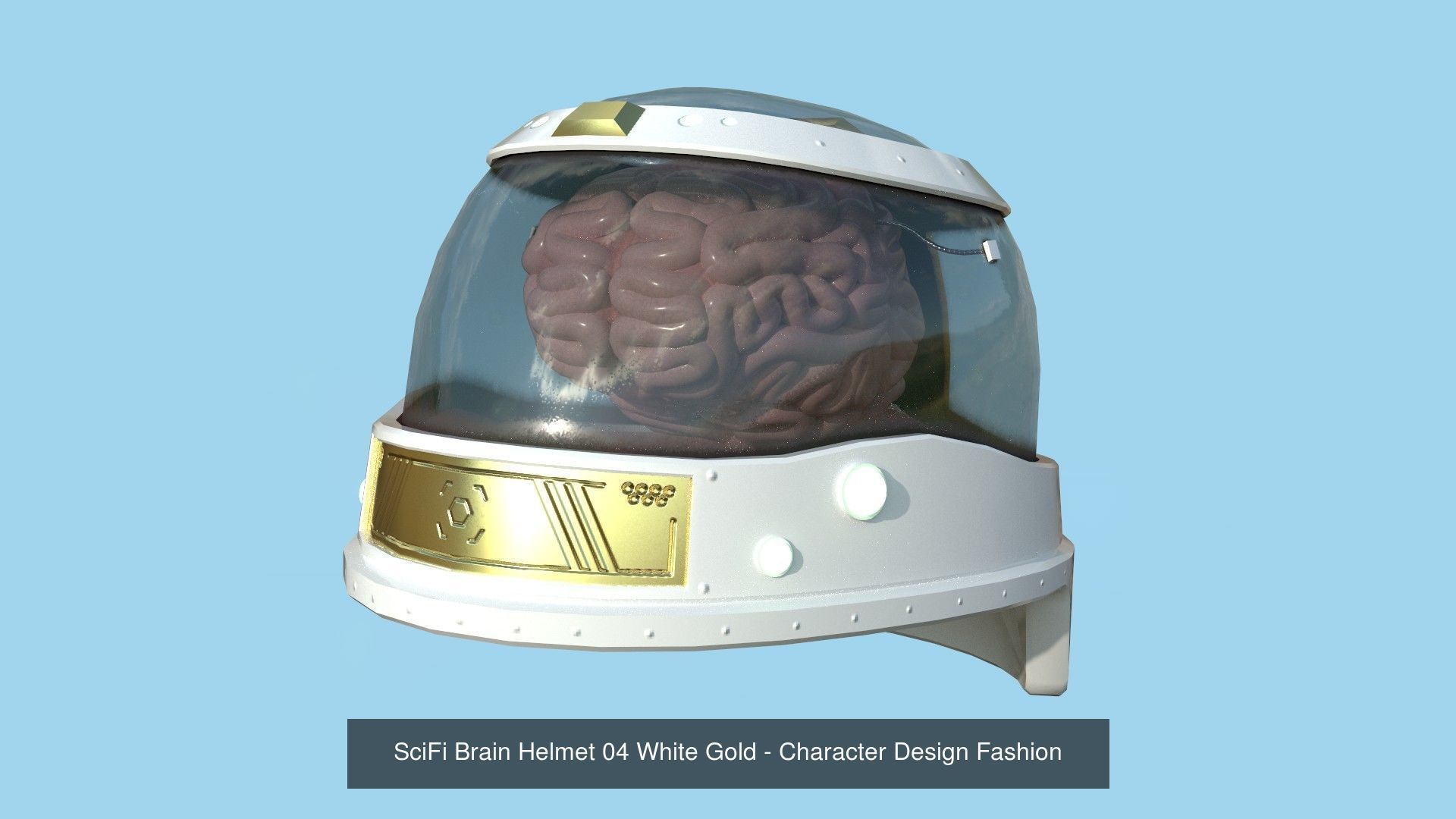 08 SciFi Brain Helmet Collection - Character Design Fashion _7