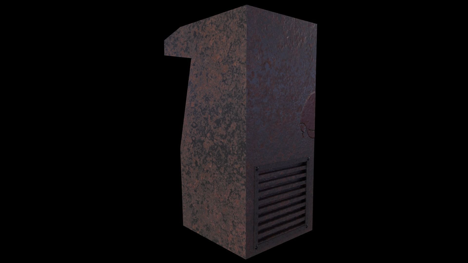 Bank ATM Game Ready Low-poly 3D model Low-poly 3D model_3