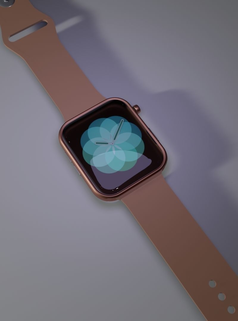 Apple Watch Free low-poly 3D model